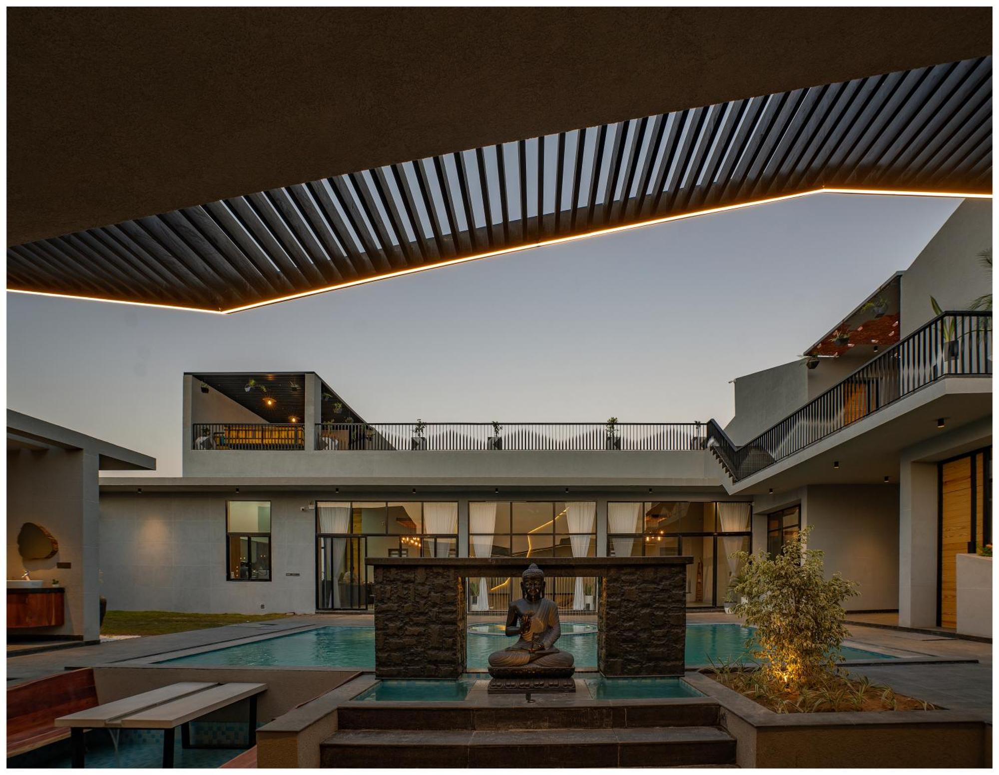 Вилла Casa Concreto-Infinite Luxury Джодхпур Экстерьер фото
